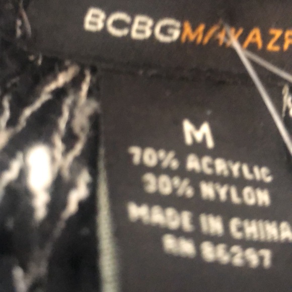 BCBG Black Marbled Cardigan - Picture 2 of 2